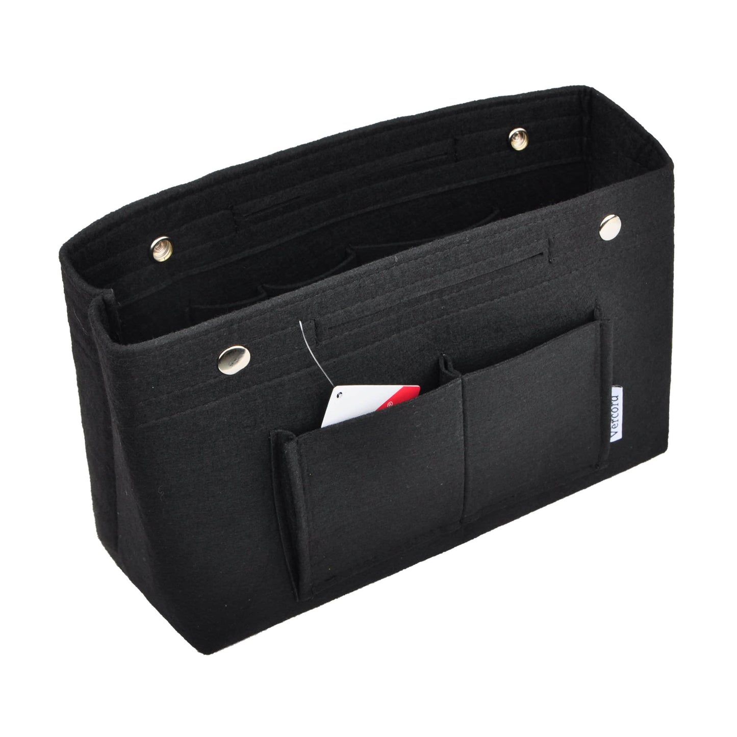 Medium Style Felt Tote Handbag Purse Pocketbook Organizer Insert Divider Shaper