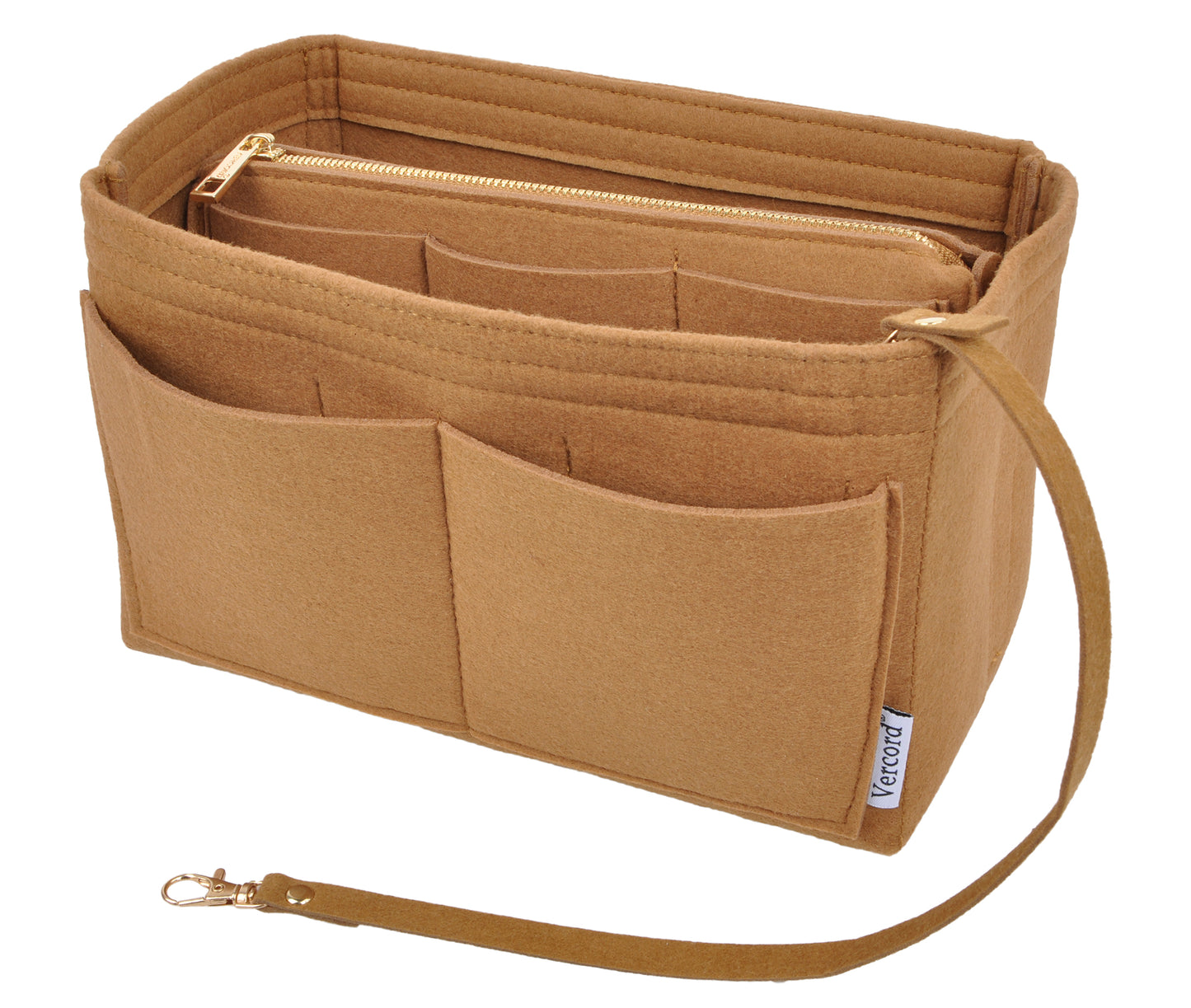 A-Felt Organizer Insert For Purse Handbag Tote Bag In Bag Inside Shaper Divider Neo Pure Color