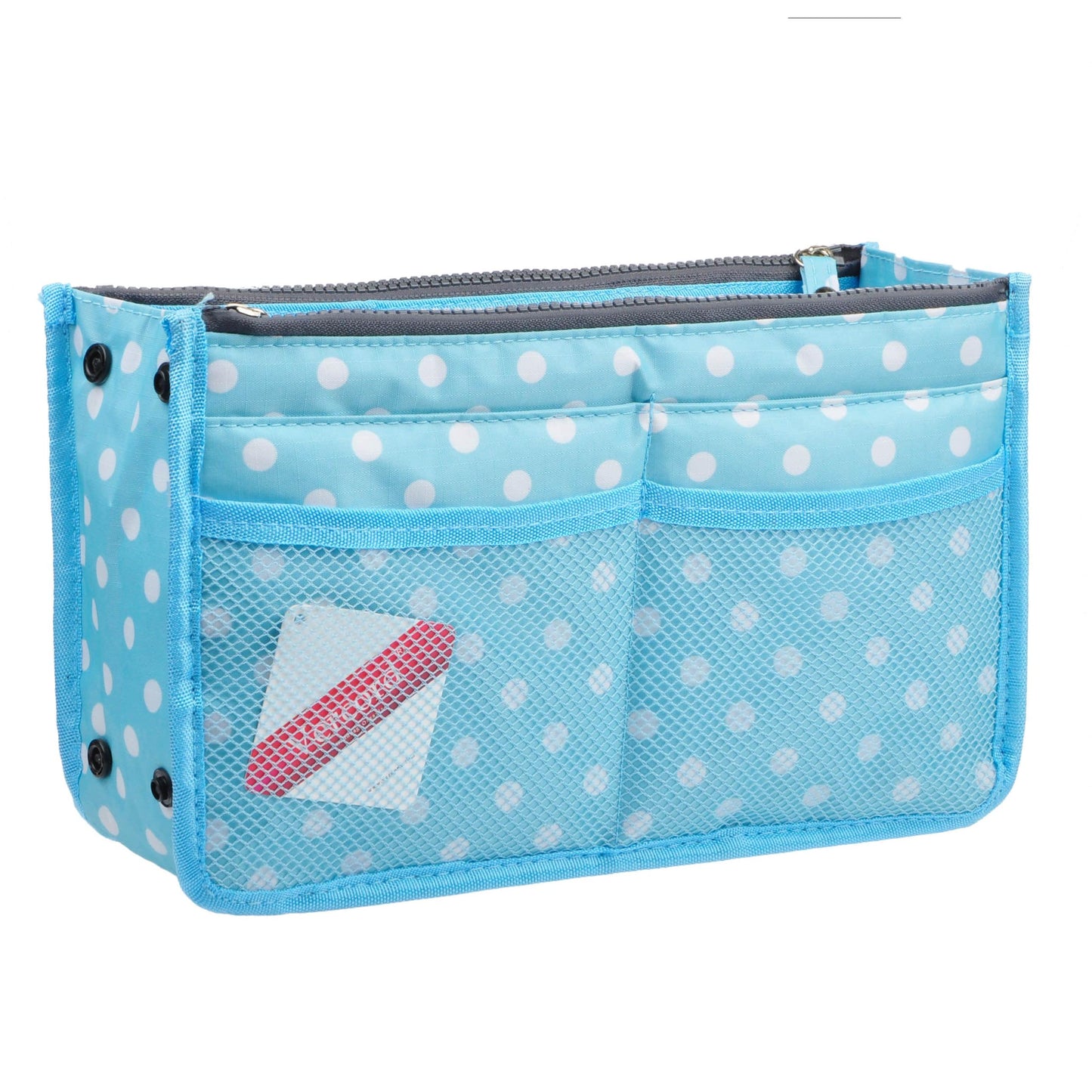 Upgraded Purse Handbag Organizer Insert Liner Bag in Bag Patterned