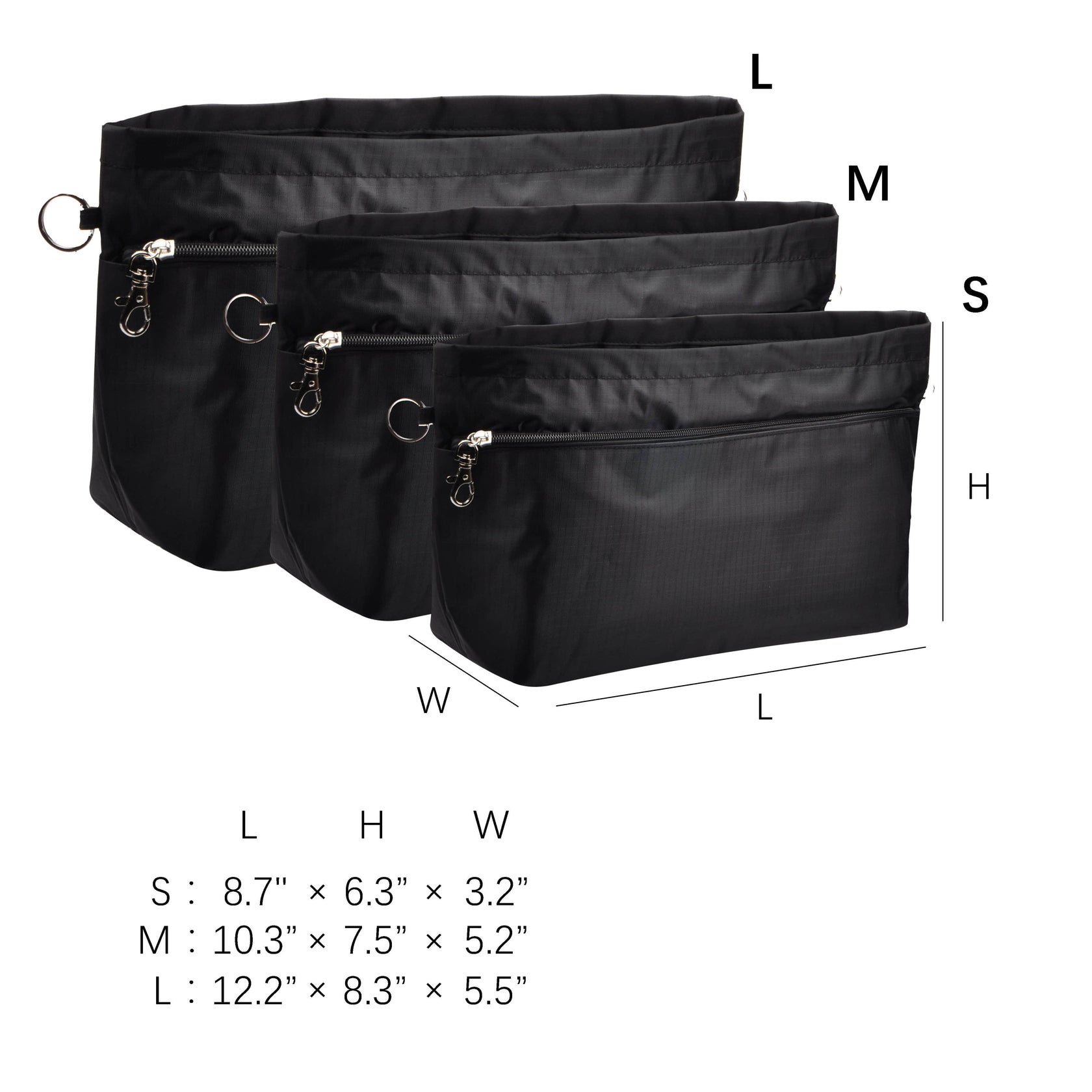 Purse Organizer Insert Bag Tote Handbags Pocketbook Inserts Organizers