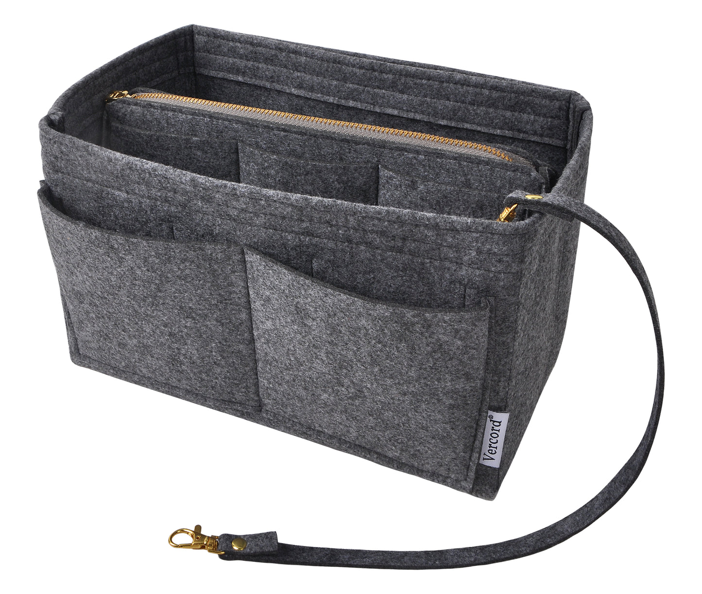 A-Felt Organizer Insert For Purse Handbag Tote Bag In Bag Inside Shaper Divider Neo Pure Color