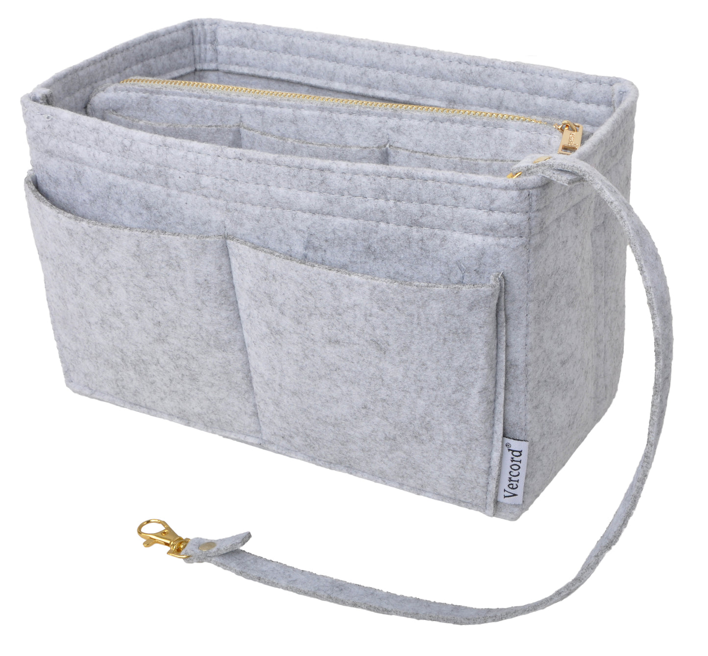 A-Felt Organizer Insert For Purse Handbag Tote Bag In Bag Inside Shaper Divider Neo Pure Color