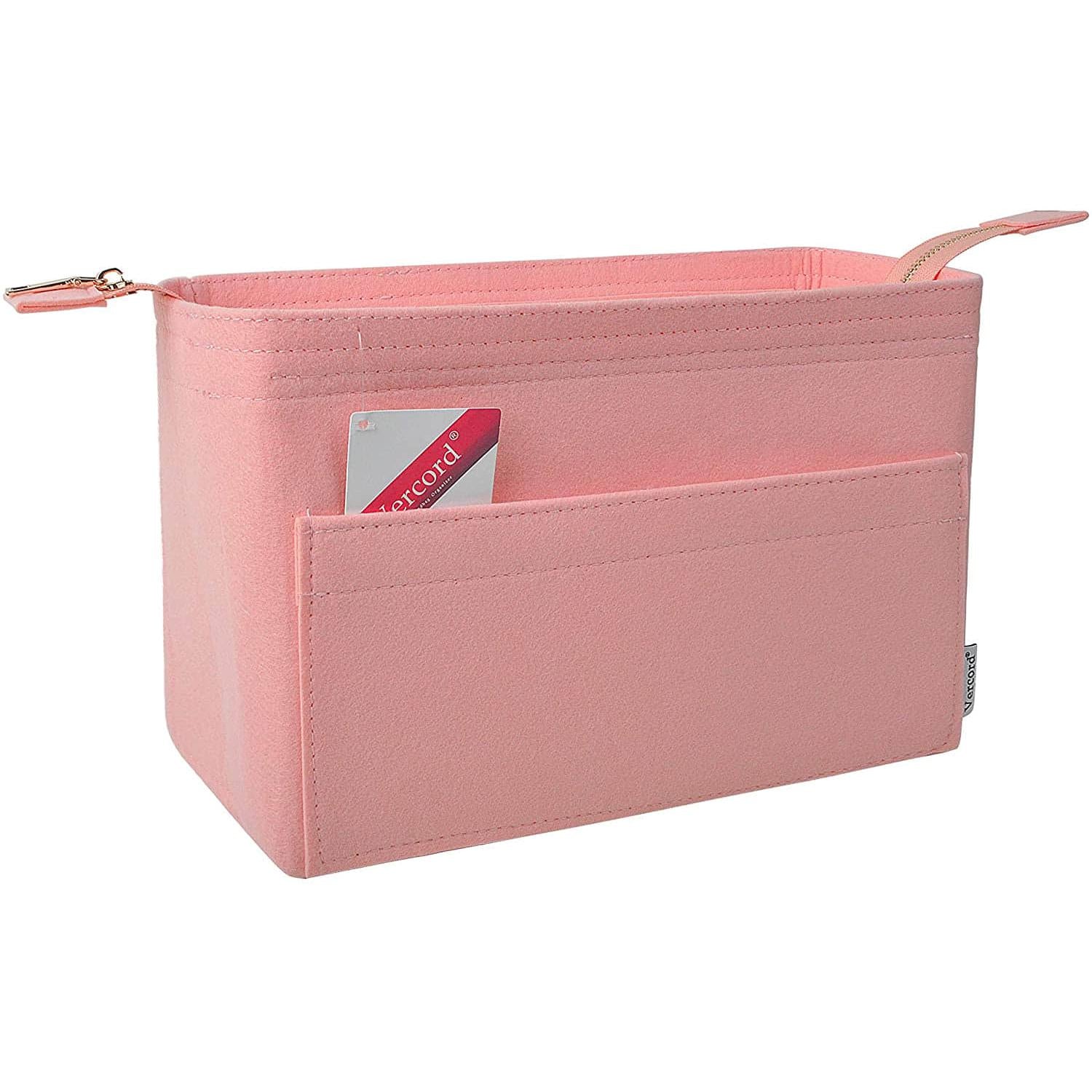Neverfull MM Tote Handbag Red/beige/pink Felt Insert / 