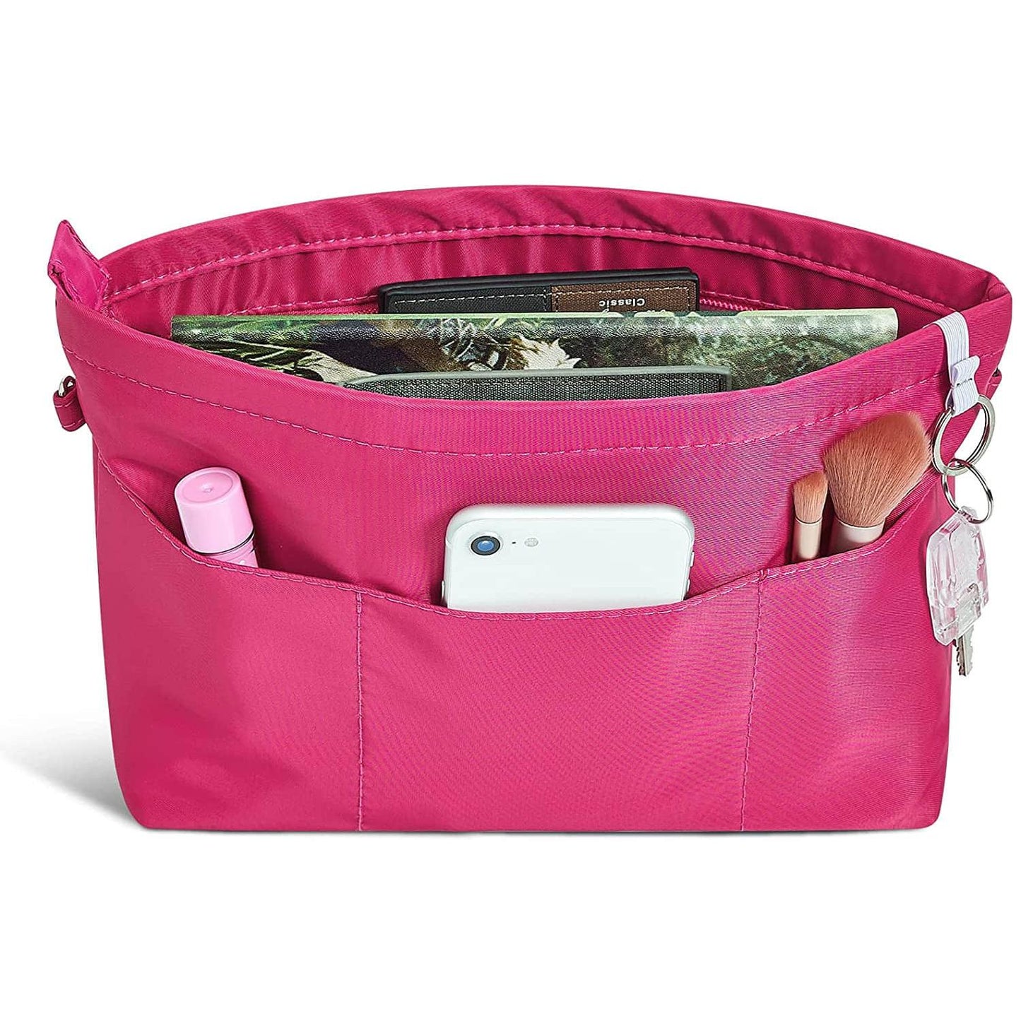 Purse Handbag Tote Pocketbook Bag Organizer Insert with Zipper Handle –  Vercord