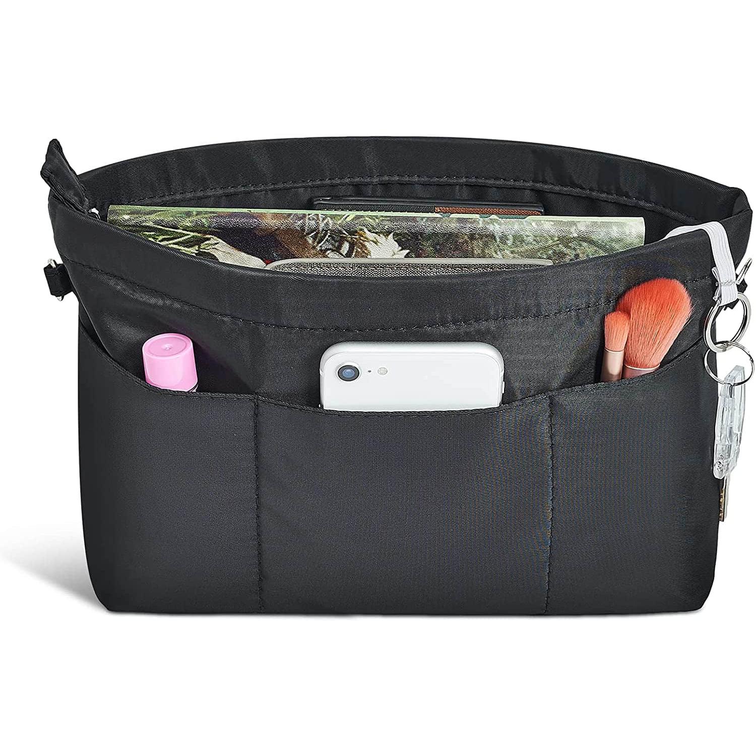 Clare V. Simple Tote Organizer Insert, Bag Organizer with Laptop